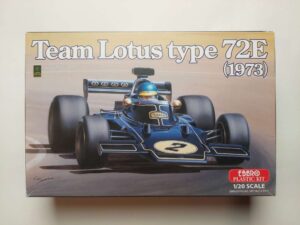 1/20 Team Lotus Type 72E 1973 Сборная модель Ebbro 20003