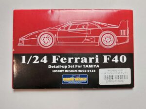 1/24 Ferrari F40 Detail-up Set (Tamiya) Hobby Design HD02-0123