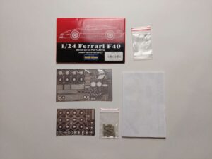 1/24 Ferrari F40 Detail-up Set (Tamiya) Hobby Design HD02-0123