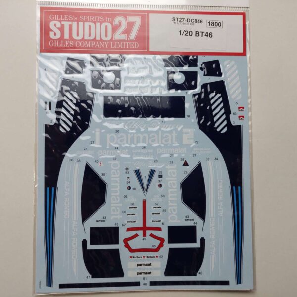 1/20 Brabham BT46 1978 (Tamiya) Декали Studio27 ST27-DC846