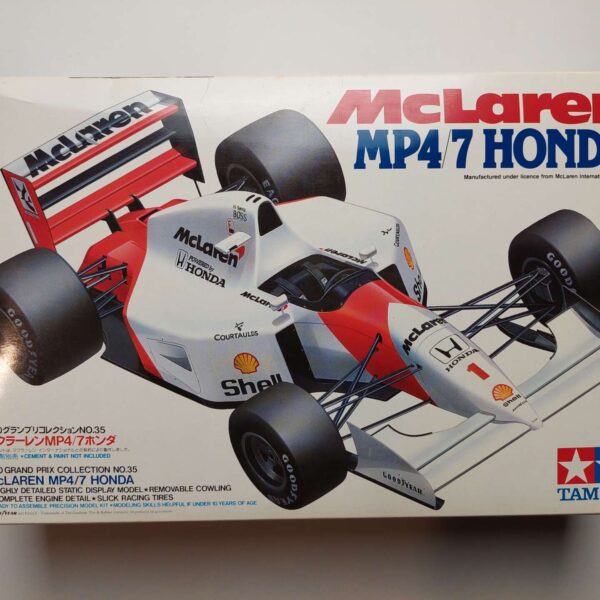 1/20 McLaren MP4/7 Honda 1992 Сборная модель Tamiya 20035