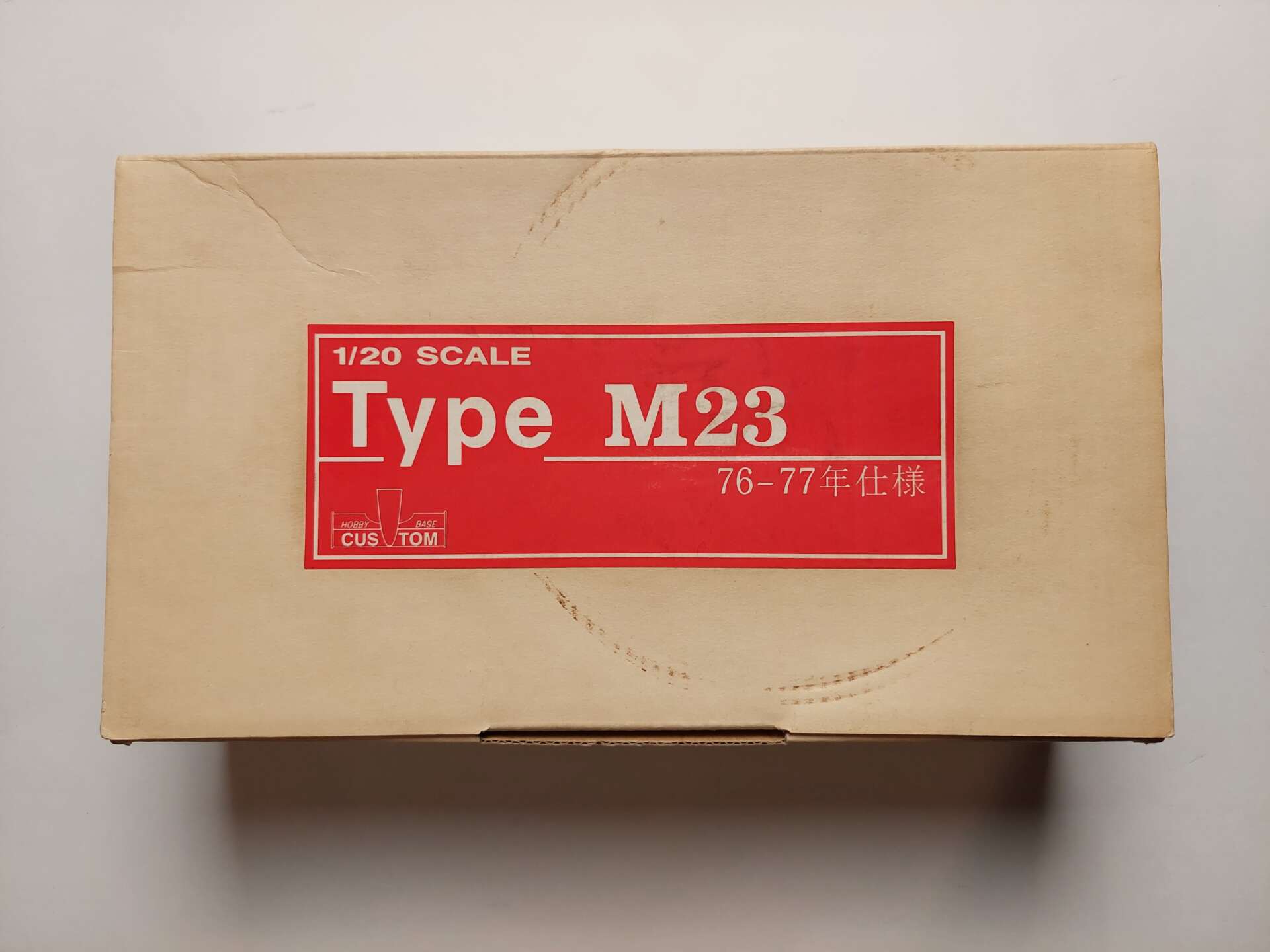 72d94479f679458383398f5985a804de.jpg 1/20 McLaren Type M23 '76-'77 Marlboro Сборная модель Hobby Base Custom 15800