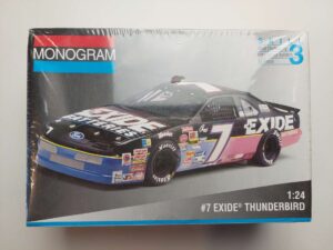 1/24 Ford Thunderbird Geoff Bodine #7 EXIDE batteries Сборная модель Monogram 2450