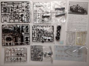 1/20 Team Lotus Type 72E 1973 Сборная модель Ebbro 20003
