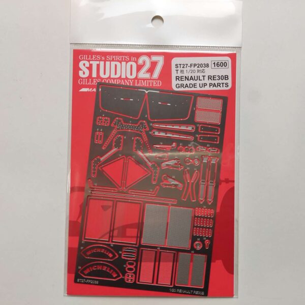 1/20 Renault RE30B (Tamiya) No.38 Фототравление Studio27 ST27-FP2038