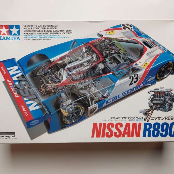 1/24 Nissan R89C 1989 Le Mans 24 Hrs Сборная модель Tamiya 24093