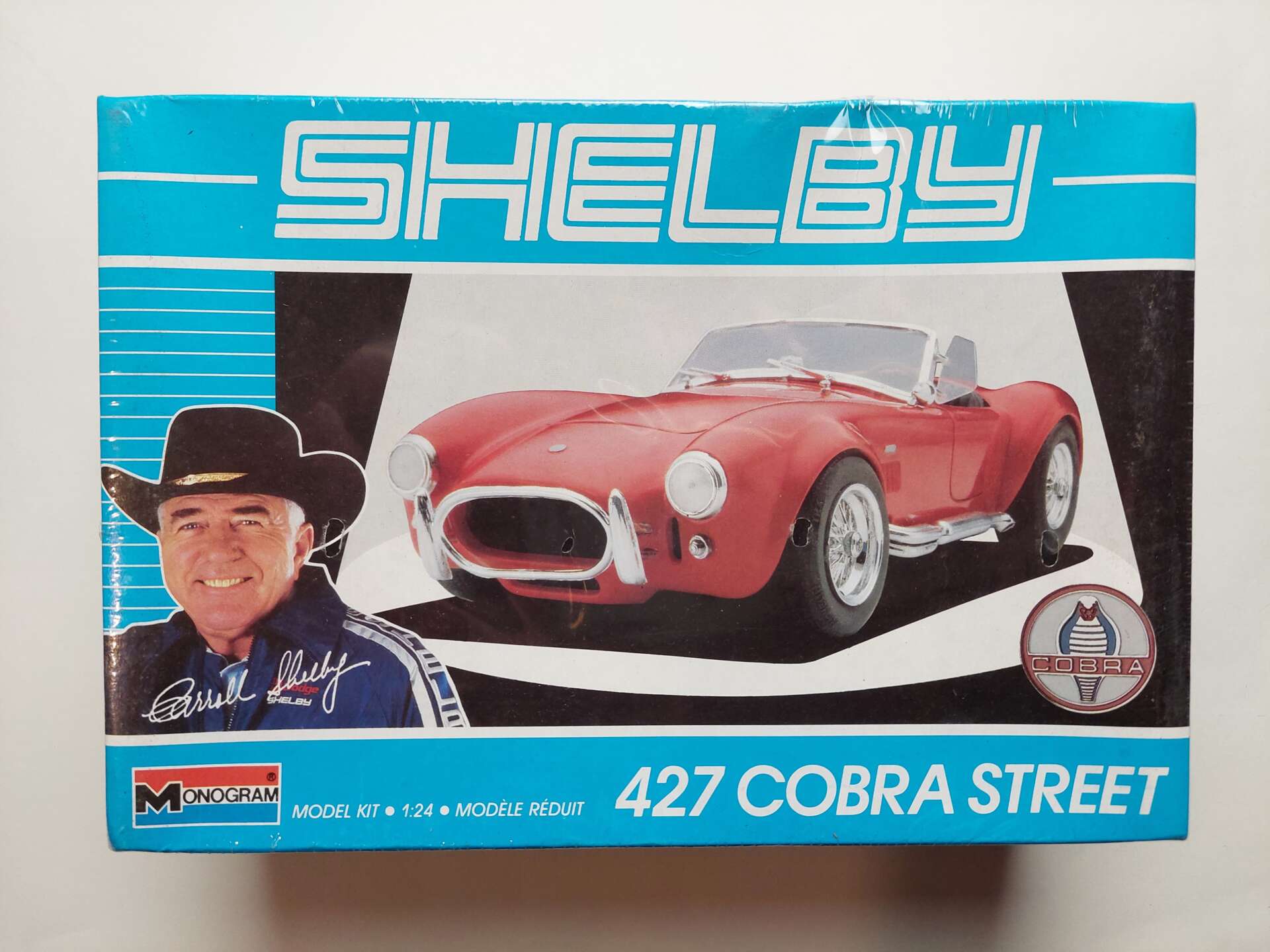 80eef6b37e65e78bcb34542796362d61.jpg 1/24 AC Shelby 427 Cobra Street Сборная модель Monogram 2798