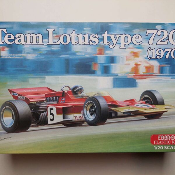 1/20 Lotus Type 72C 1970 Сборная модель Ebbro 20001