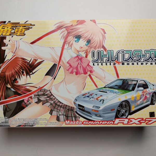 1/24 Mazda RX-7 FC3S Savanna Itasha Little Busters! Сборная модель Aoshima 044179