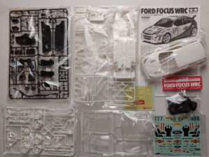 1/24 Ford Focus WRC 1999 Rally Monte Carlo Сборная модель Tamiya 24217