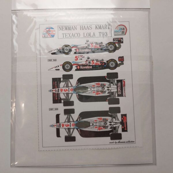 1/20 Lola T93 TEXACO (Tamiya) Декали Museum Collection D466