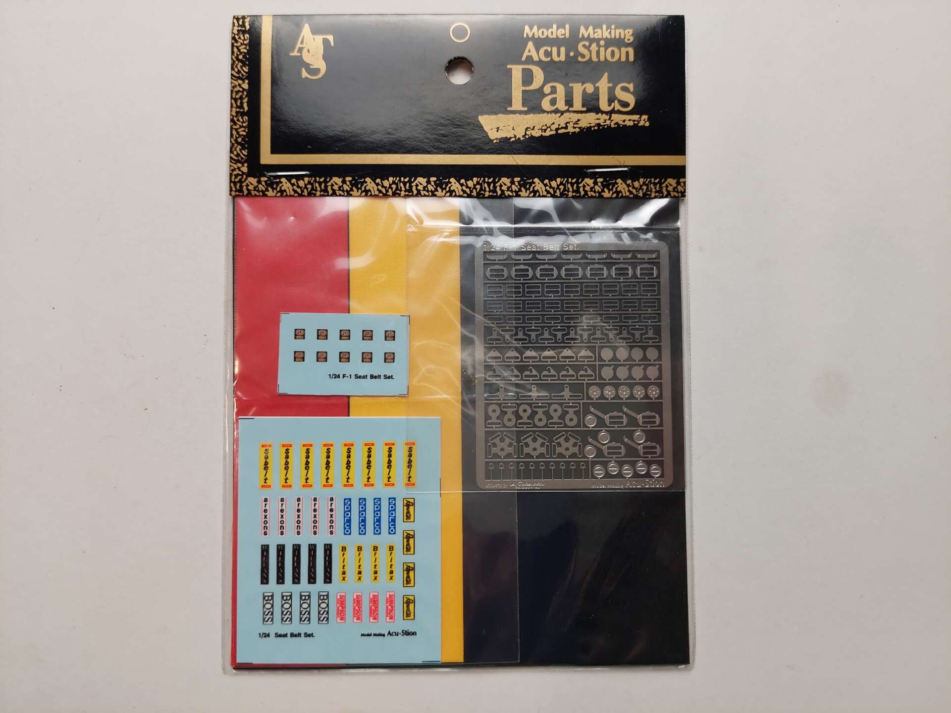 92b730856bfe131da4e5a3d70e6cb3af.jpg 1/24 F1 Seat Belt Set AcuStion ATS-8356