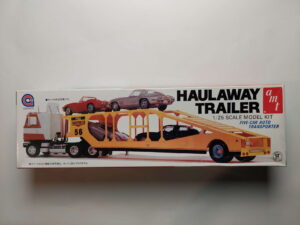 1/25 Haulaway Trailer Five-Car Auto Transporter Сборная модель AMT P38006-3800