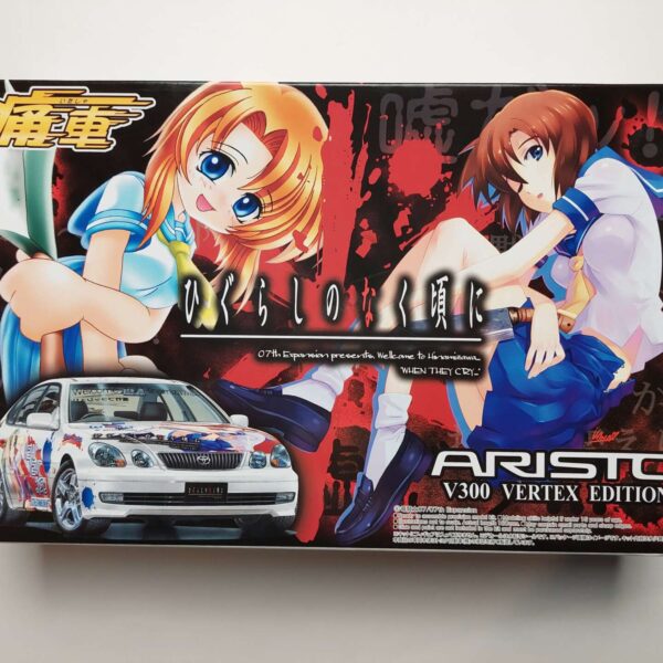 1/24 Toyota Aristo V300 Vertex Edition Itasha - When They Cry Сборная модель Aoshima 047521