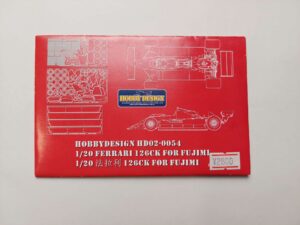 1/20 Ferrari 126 CK (Fujimi) Фототравление Hobby Design HD02-0054