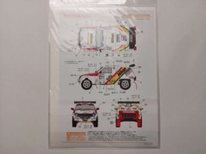 1/24 Mitsubishi Pajero 1992 Rally Dakar #210 Nikon (Tamiya) Декали Shunko Models SHK-D205