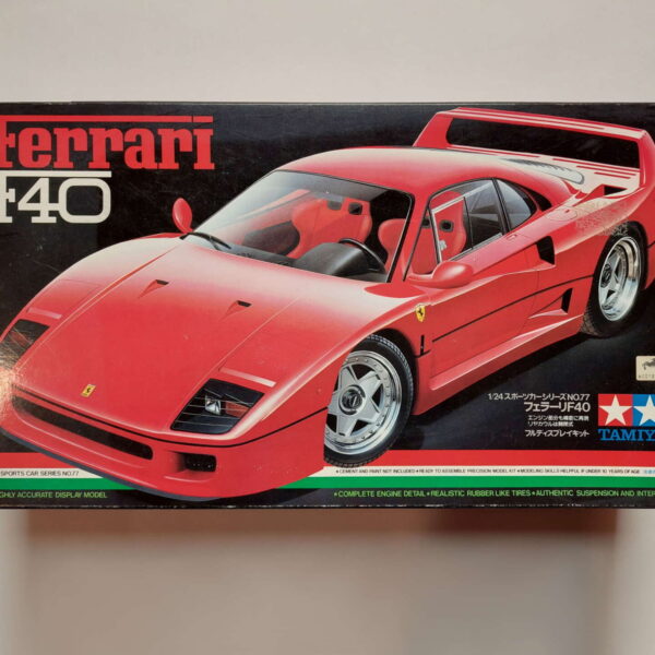 1/24 Ferrari F40 Сборная модель Tamiya 24077