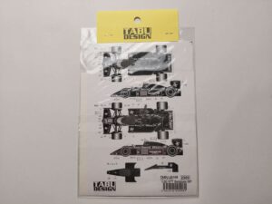 1/20 Lotus 97T 1985 Belgium GP John Player Special Декали Tabu Design TABU-20108