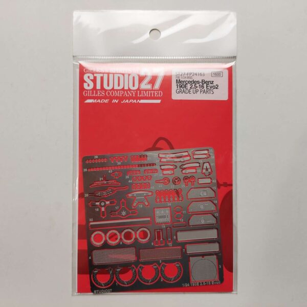 1/24 Mercedes-Benz 190E 2.5-16 Evo2 (Fujimi) No.163 Фототравление Studio27 ST27-FP24163