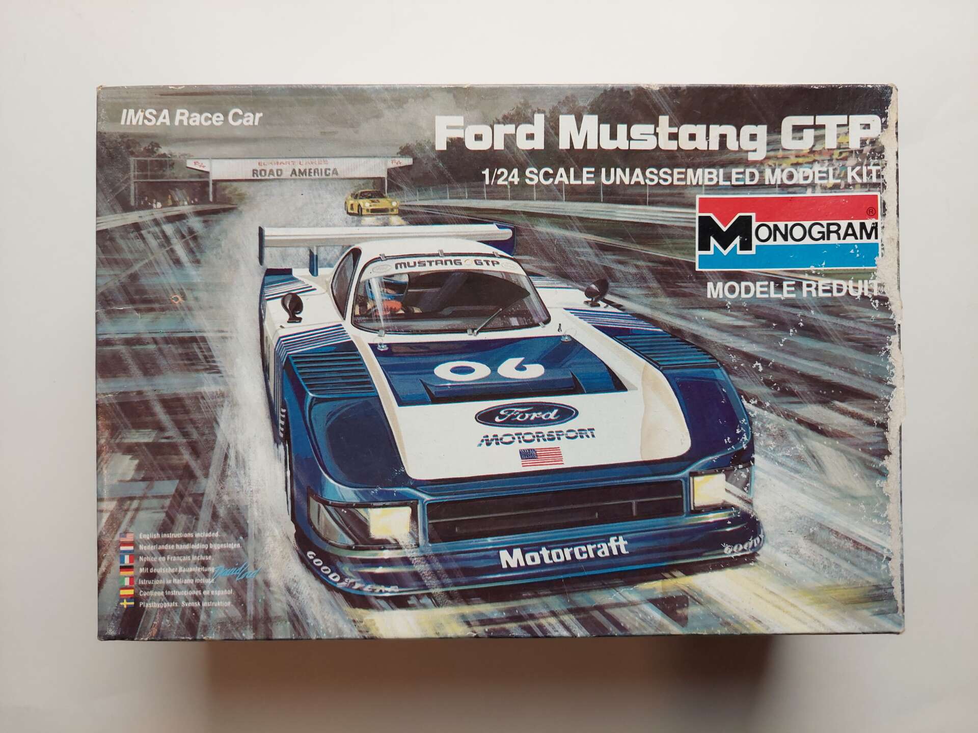 eeed1de634862e52f36412606437dfce.jpg 1/24 Ford Mustang GTP Сборная модель Monogram 2708