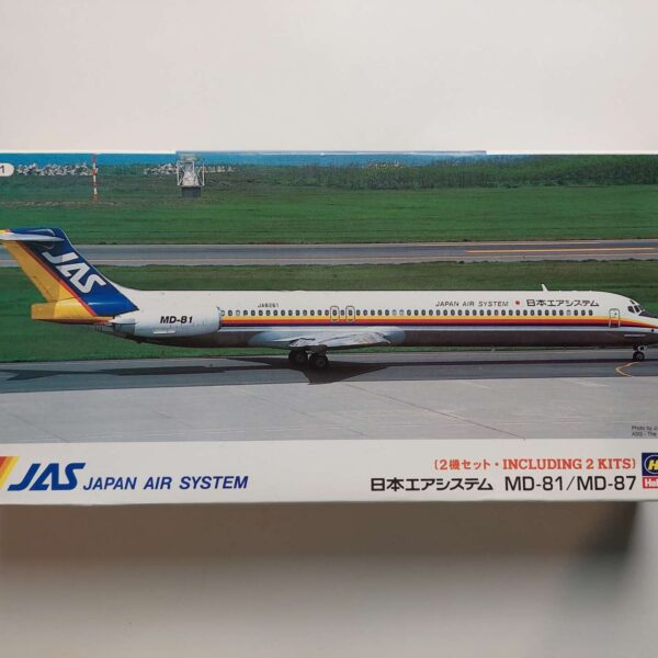 1/200 JAS Japan Air System MD-81/MD-87 Сборная модель Hasegawa LL25
