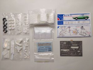 1/24 Fiat X1/9 1300 Сборная модель SMP 24 009