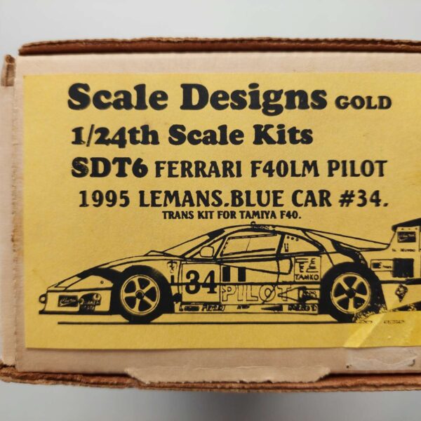1/24 Ferrari F40LM 1995 набор для конверсии Scale Designs SDT6