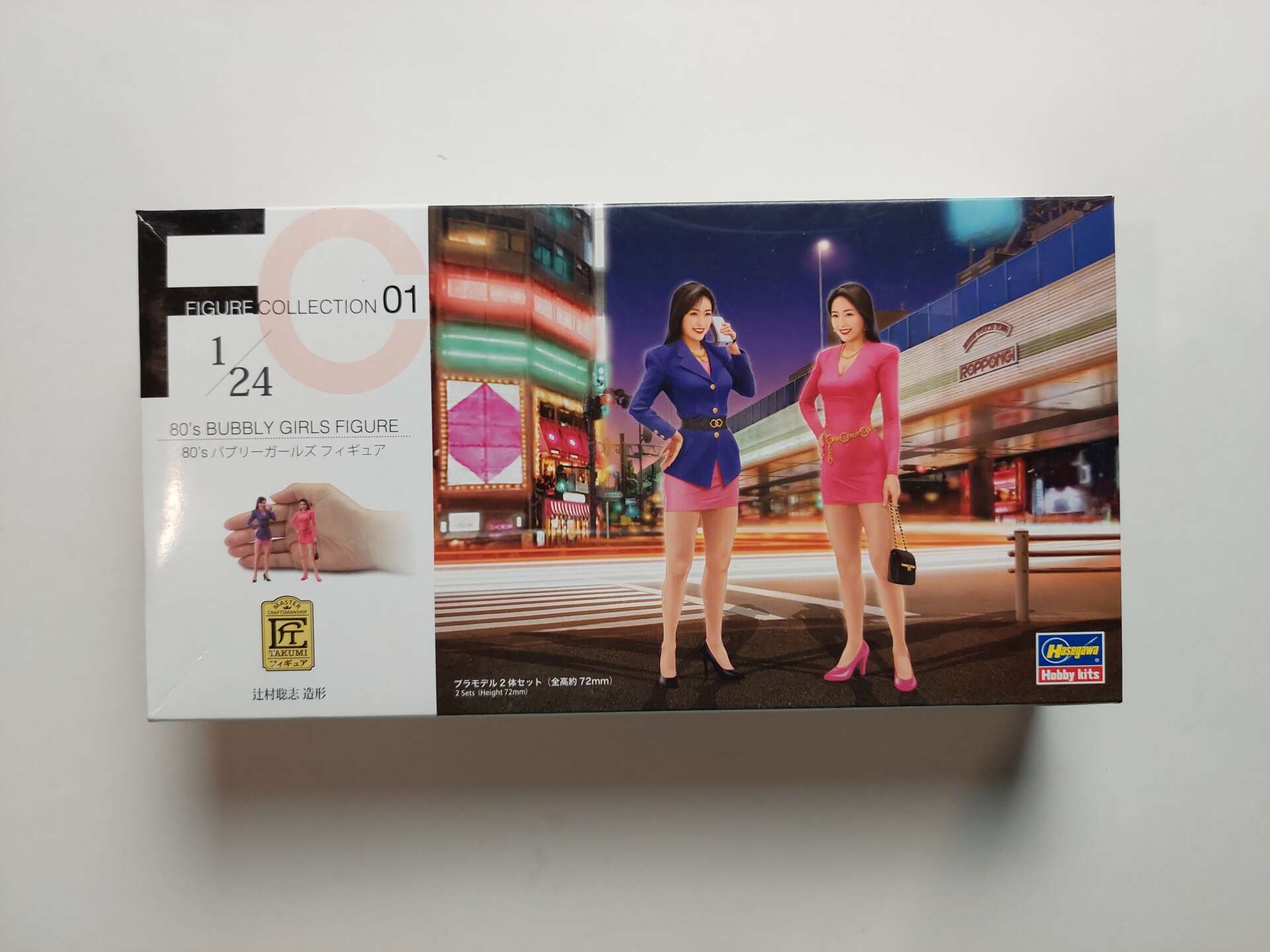 0daeacf9c832038dda0d4112378ecb32.jpg 1/24 80’s bubbly girls figure Комплект сборных фигурок Hasegawa FC01
