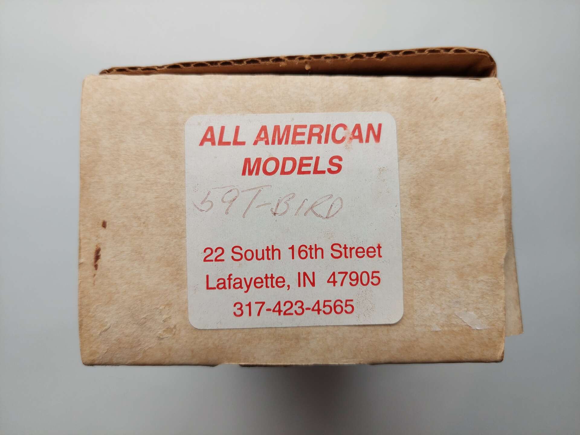 1413e04f3c4b67076cdc56c39f4c73f7.jpg 1/25 Ford Thunderbird '59 Сборная модель All American Models