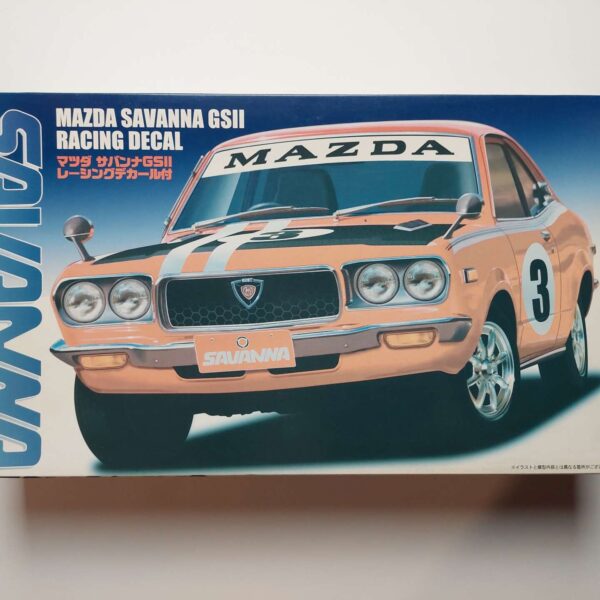 1/24 Mazda Savanna GSII Racing Decal Сборная модель Fujimi 04323