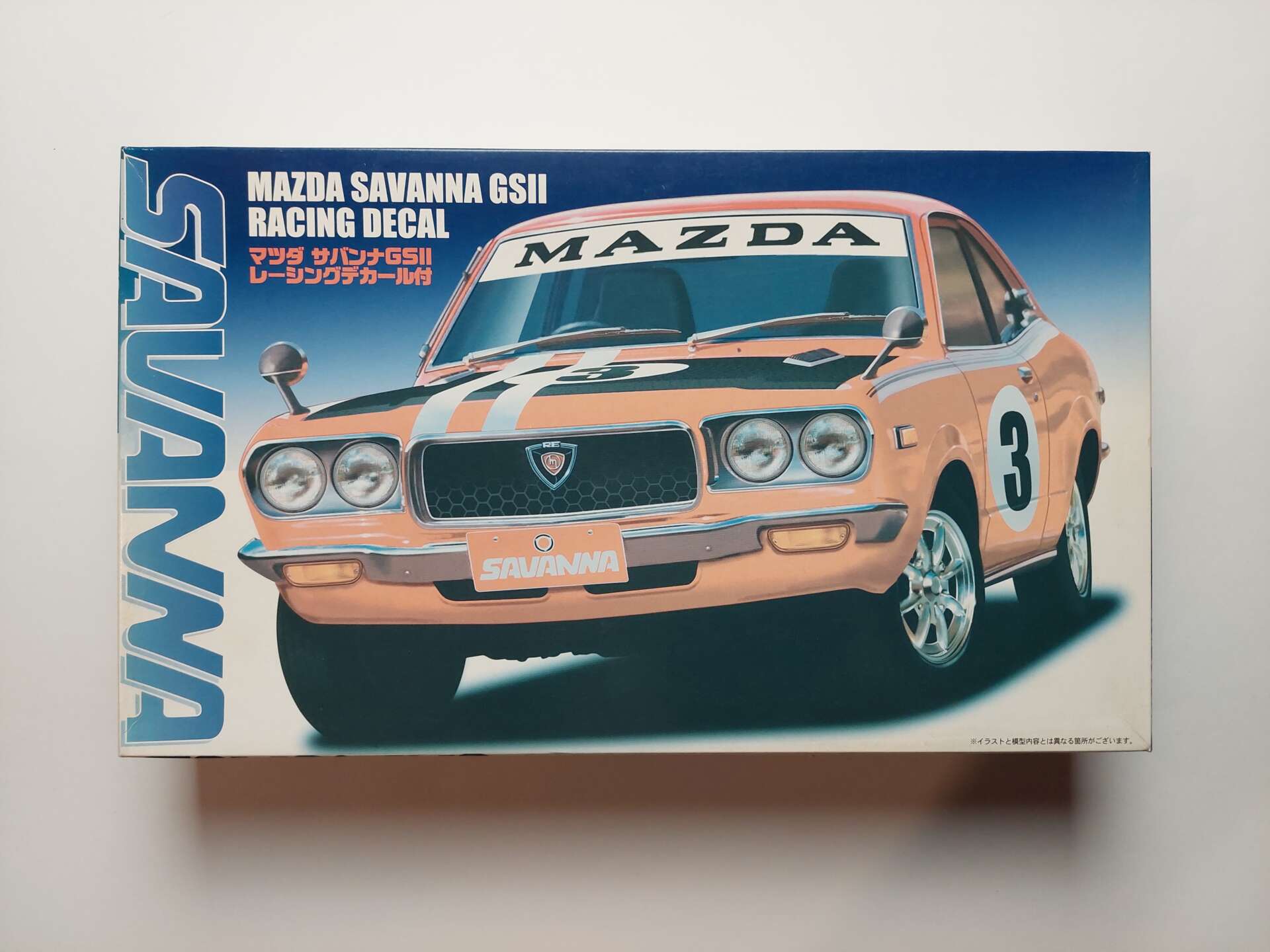 1ff5e3e6ae5cd192c9494a30efe020a2.jpg 1/24 Mazda Savanna GSII Racing Decal Сборная модель Fujimi 04323