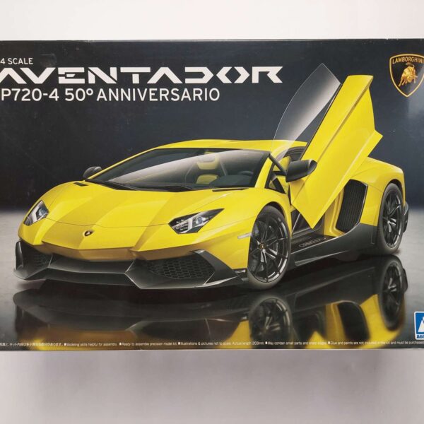 1/24 Lamborghini Aventador LP720-4 50th Anniversario Сборная модель Aoshima 011522