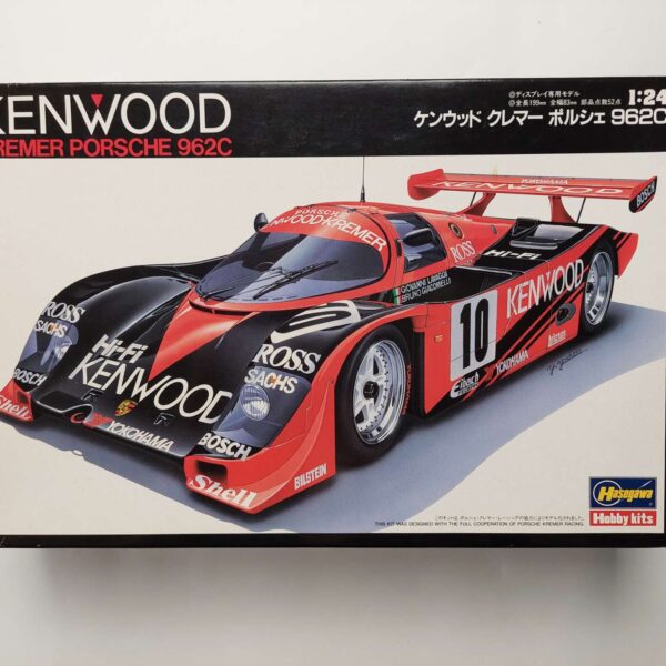 1/24 Porsche 962C #10 Kremer Kenwood Сборная модель Hasegawa 22063