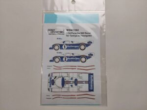 1/24 Porsche 962 1986 Rothmans Декали MSM Creation MSMD262