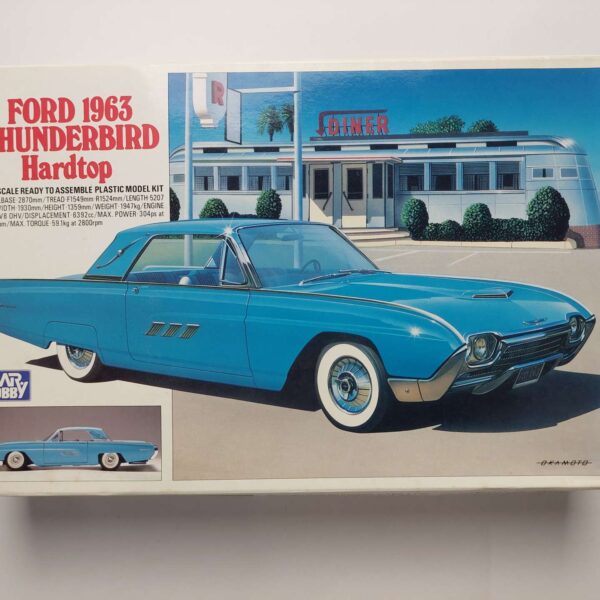 1/32 Ford Thunderbird 1963 Hardtop Сборная модель Mr. Hobby G-176