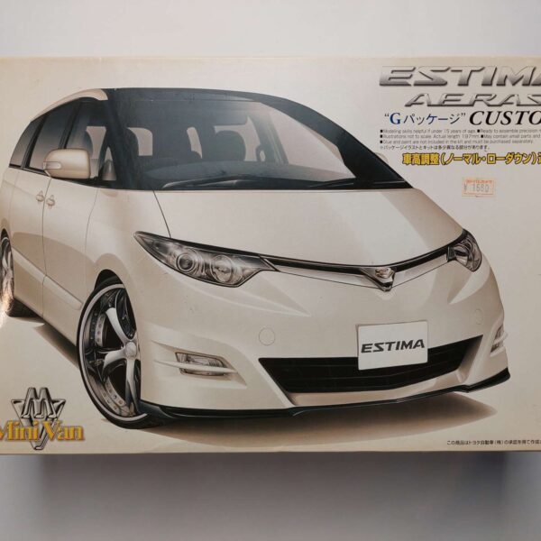 1/24 Toyota Estima Aeras '06 G Package Custom Сборная модель Aoshima 038284