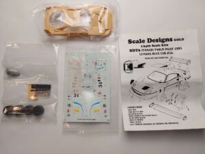 1/24 Ferrari F40LM 1995 набор для конверсии Scale Designs SDT6