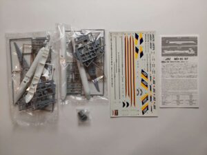 1/200 JAS Japan Air System MD-81/MD-87 Сборная модель Hasegawa LL25