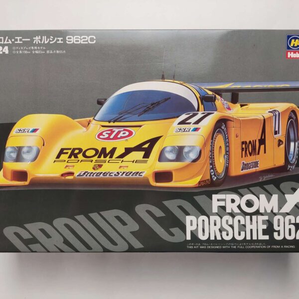 1/24 Porsche 962C #27 From A Group C Racing Сборная модель Hasegawa 22060