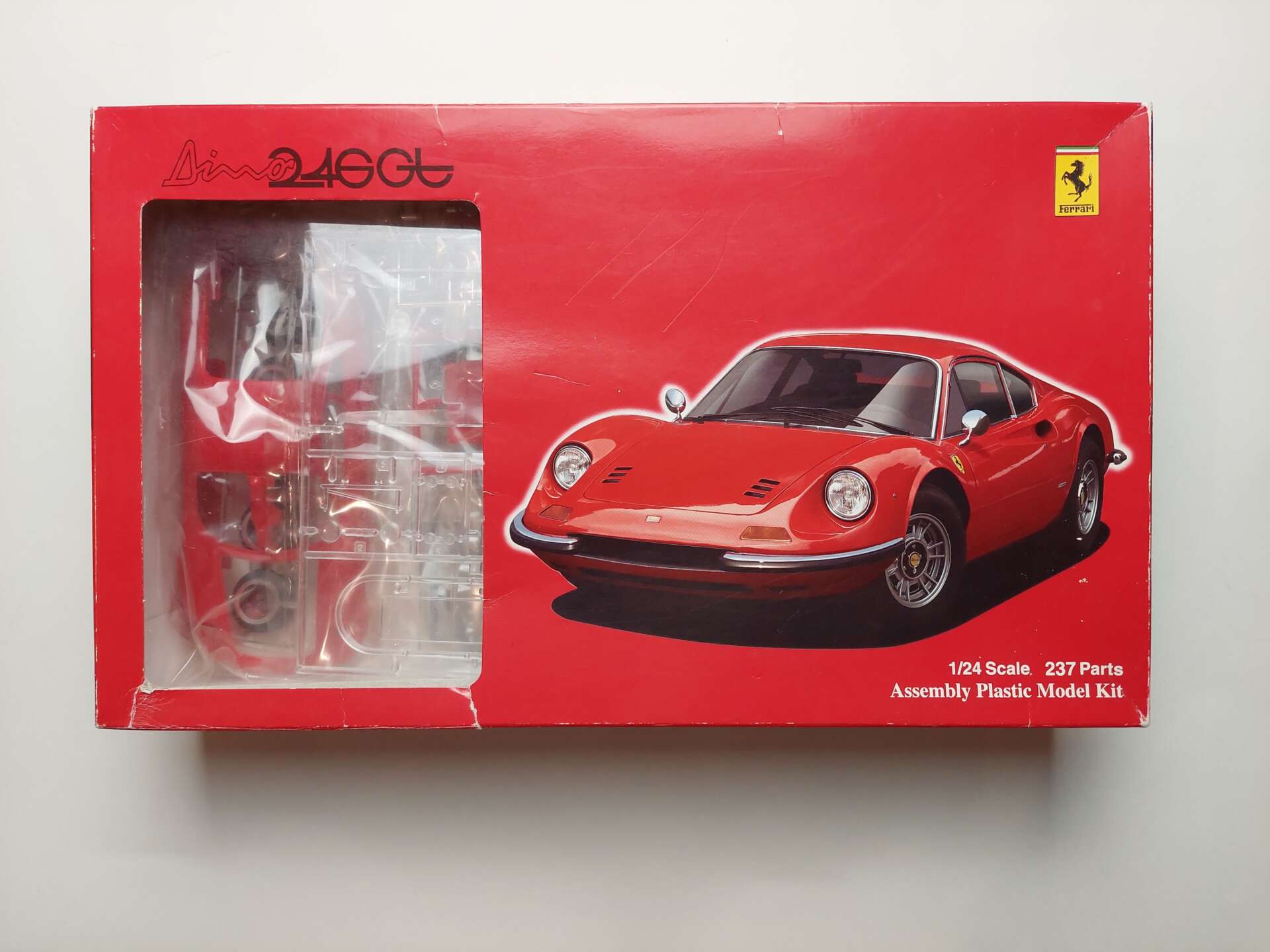 76469ad470d6bbfa1dbdc48aff27b368.jpg 1/24 Ferrari Dino 246 GT Сборная модель Fujimi 08267