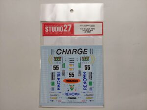 1/24 Mazda 787B 1991 Le Mans #55 Charge (Tamiya) Декали Studio27 ST27-DC959D