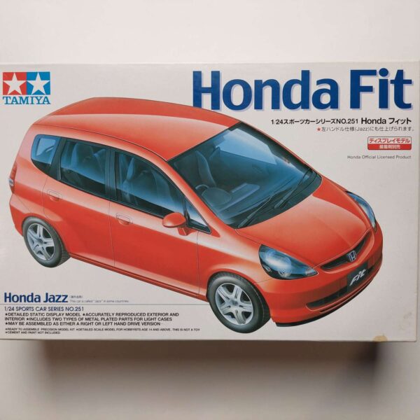 1/24 Honda Fit Сборная модель Tamiya 24521