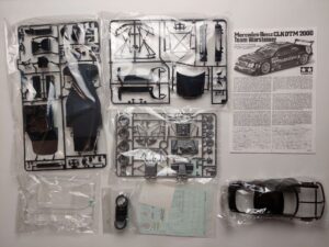 1/24 Mercedes-Benz CLK 2000 DTM #5 Team Warsteiner Сборная модель Tamiya 24239