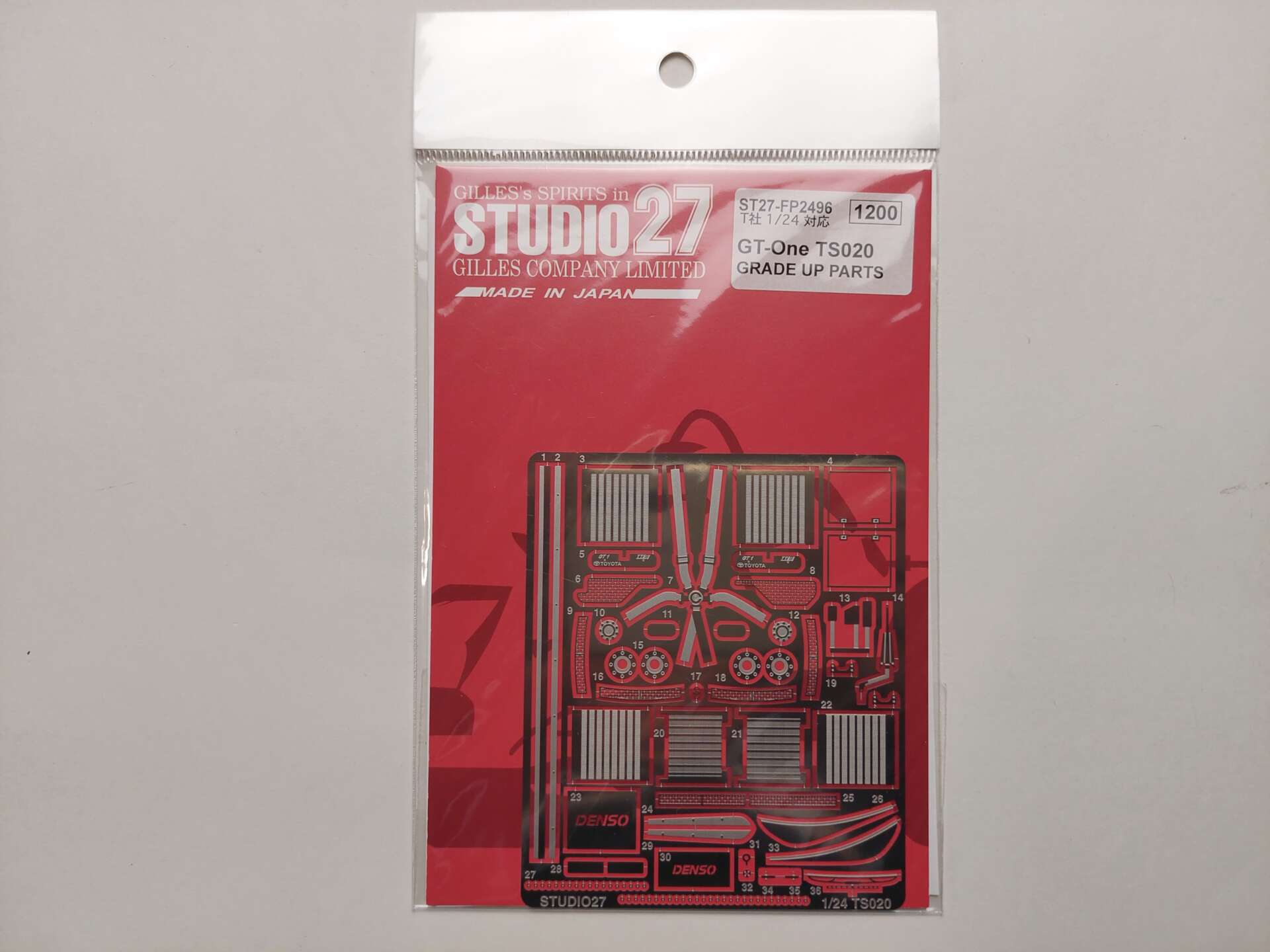 94e5bac4ff5ae904ef71dc3eae976001.jpg 1/24 Toyota GT-One TS020 (Tamiya) No.96 Фототравление Studio27 ST27-FP2496