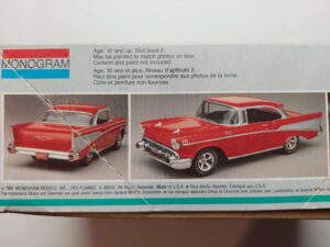 1/24 Chevrolet Bel Air '57 Hardtop Сборная модель Monogram 2225