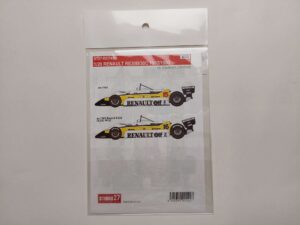 1/20 Renault RE30B/30C 1982/1983 (Tamiya) Декали Studio27 ST27-DC743D