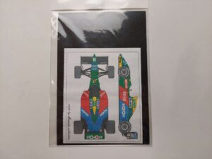 1/24 Benetton B190 (Hasegawa) Декали Museum Collection D914