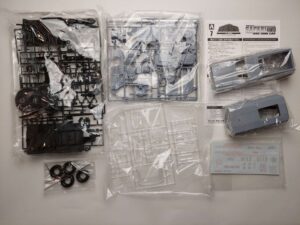 1/24 Nissan Safari 4wd & Tank Car Seibu Keisatsu Сборная модель Aoshima 06862