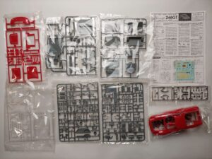 1/24 Ferrari Dino 246 GT Сборная модель Fujimi 08256