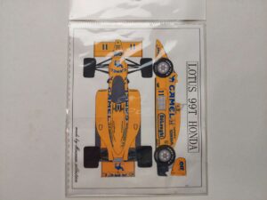 1/20 Lotus 99T Honda Camel Декали Museum Collection MC-D305